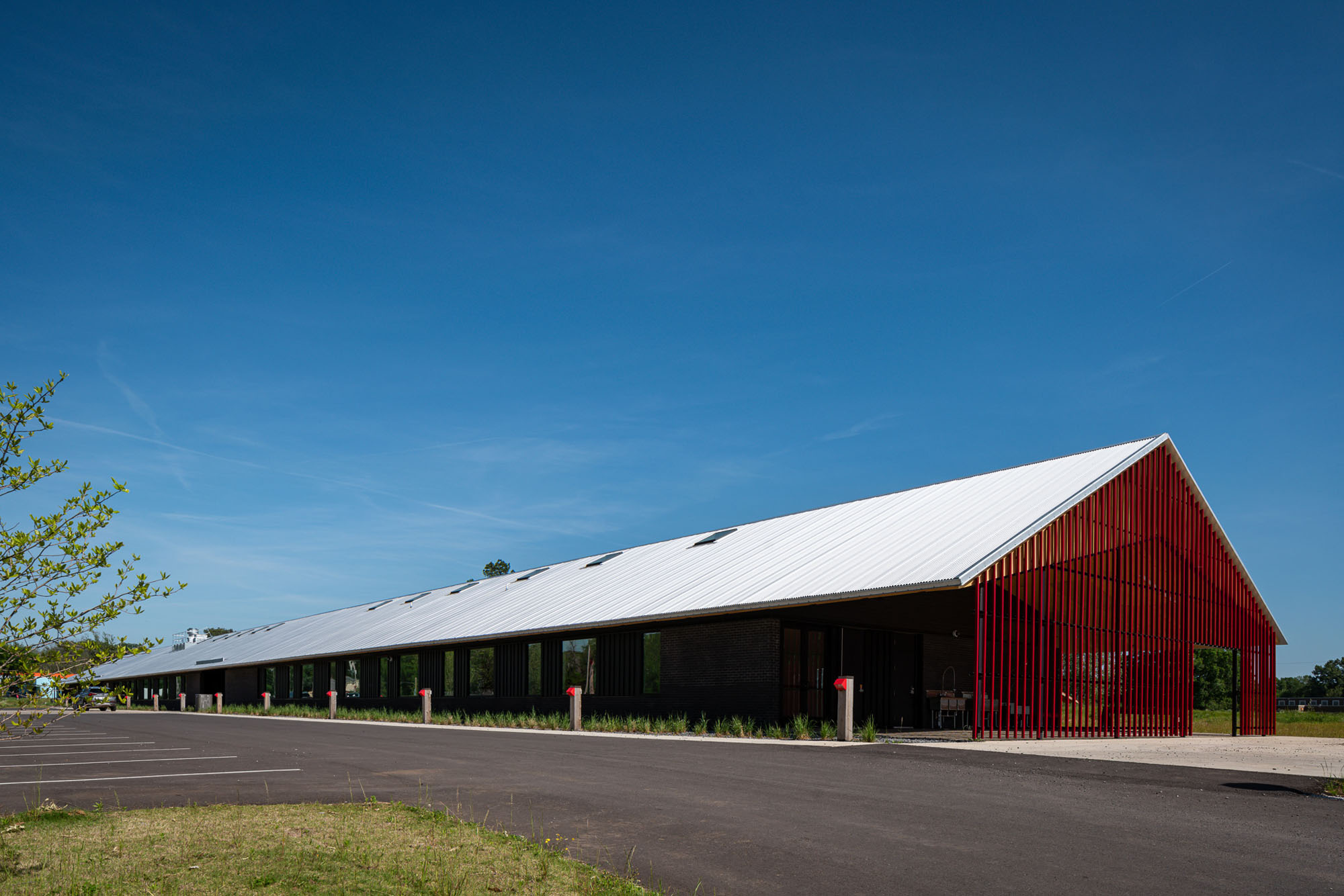 Exterior profile of the Frayser Farm Project for Girl's Inc, Rachel S. Lester