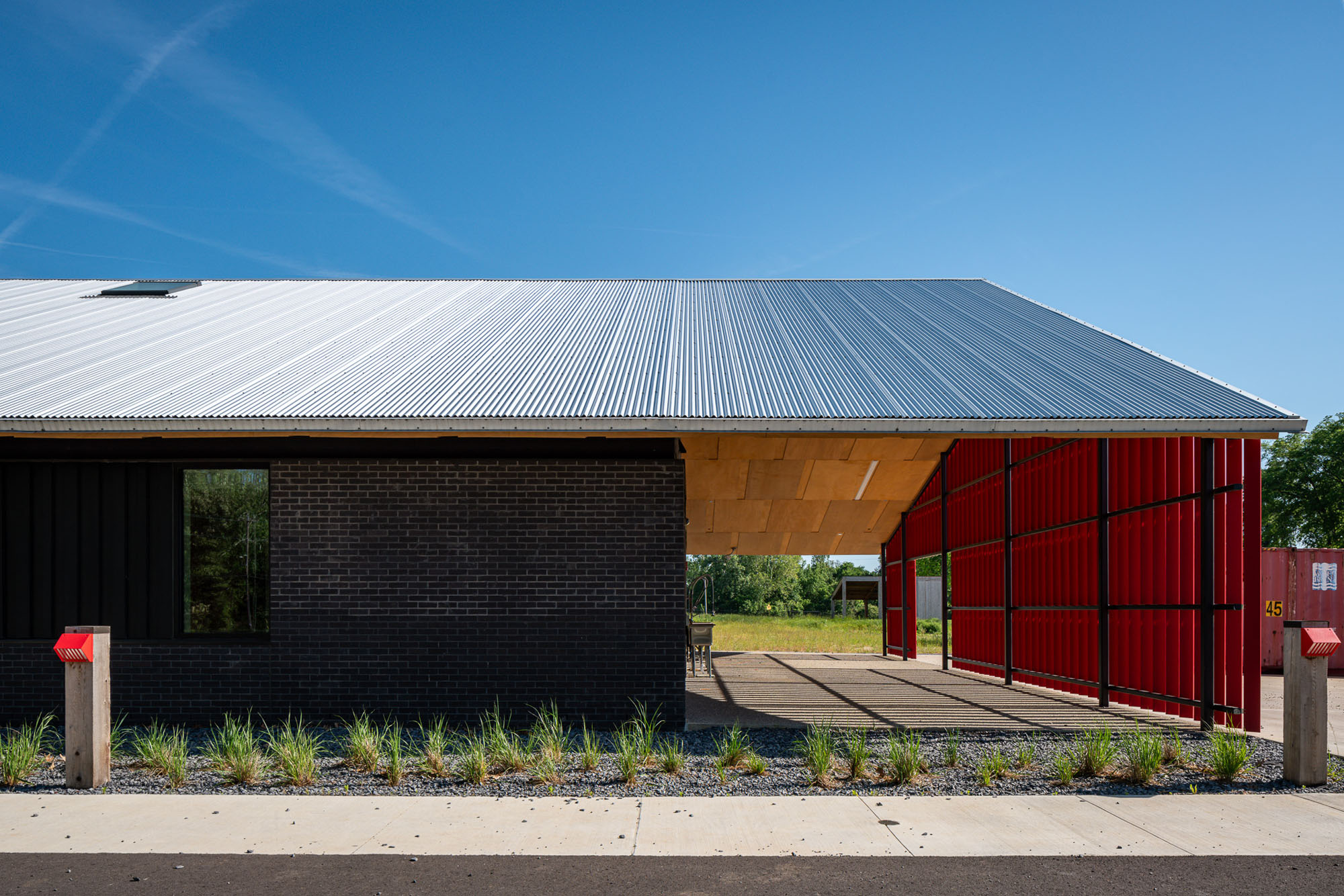 Exterior profile of the Frayser Farm Project for Girl's Inc, Rachel S. Lester
