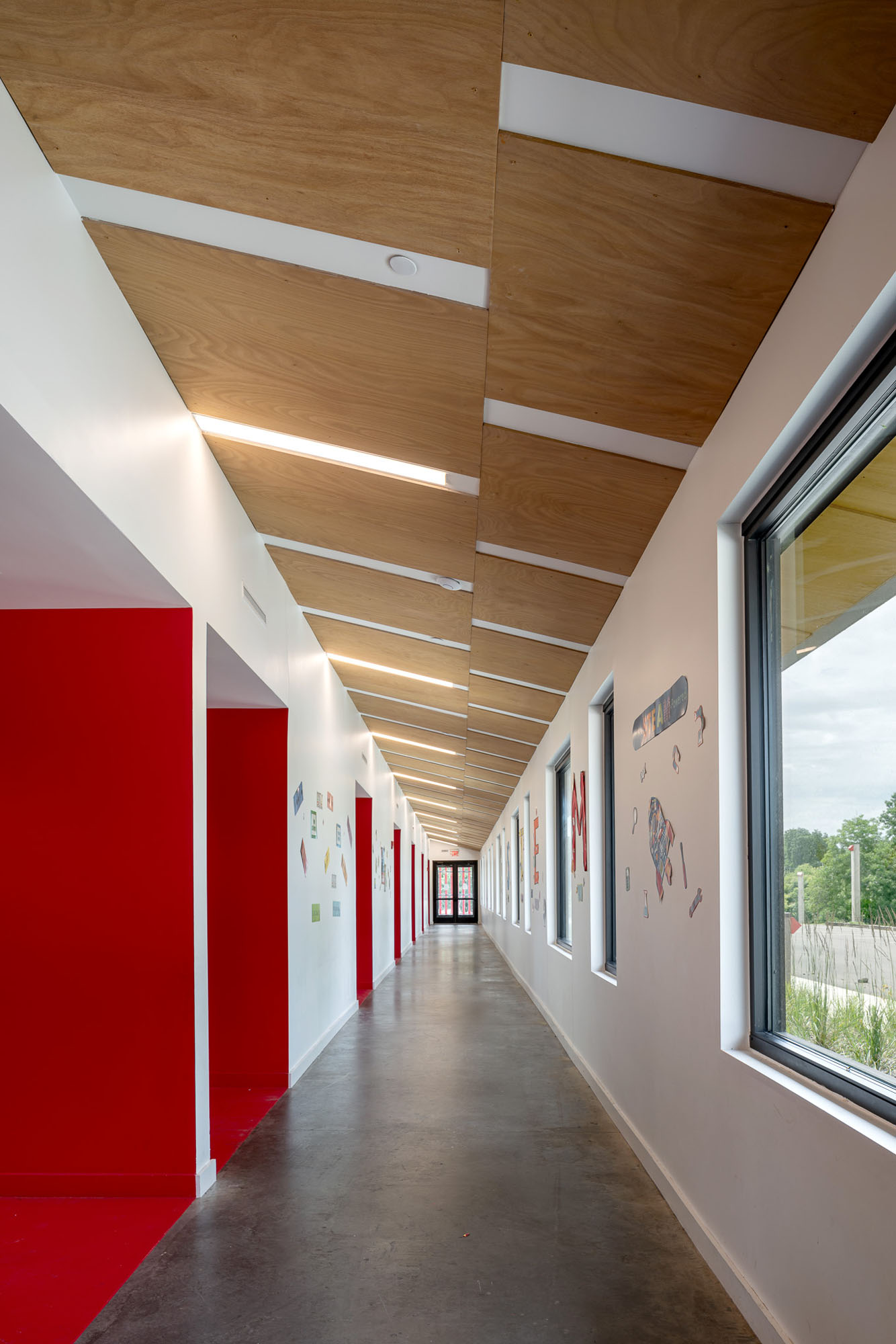 Interior profile of the Frayser Farm Project for Girl's Inc, Rachel S. Lester