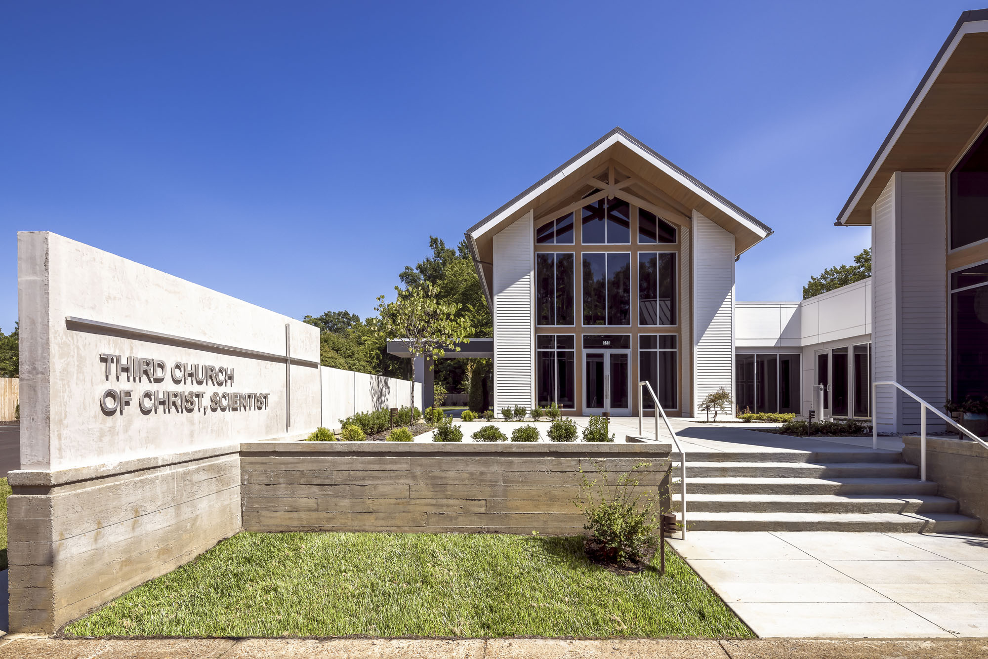Exterior image of the Third Church of Christ Scientist building, Rachel S. Lester
