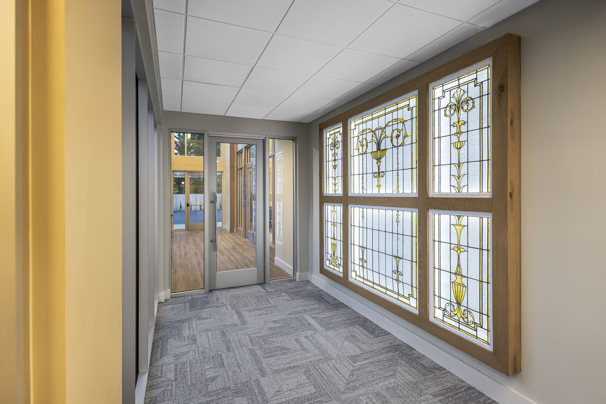 Interior image of the Third Church of Christ Scientist building, Rachel S. Lester