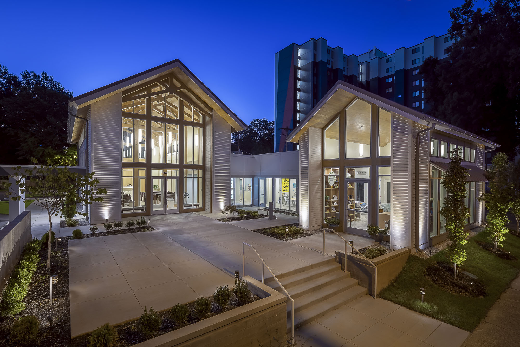 Exterior image of the Third Church of Christ Scientist building, Rachel S. Lester