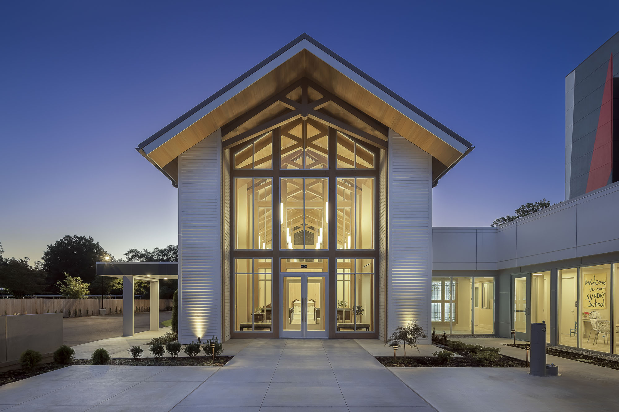 Exterior image of the Third Church of Christ Scientist building, Rachel S. Lester