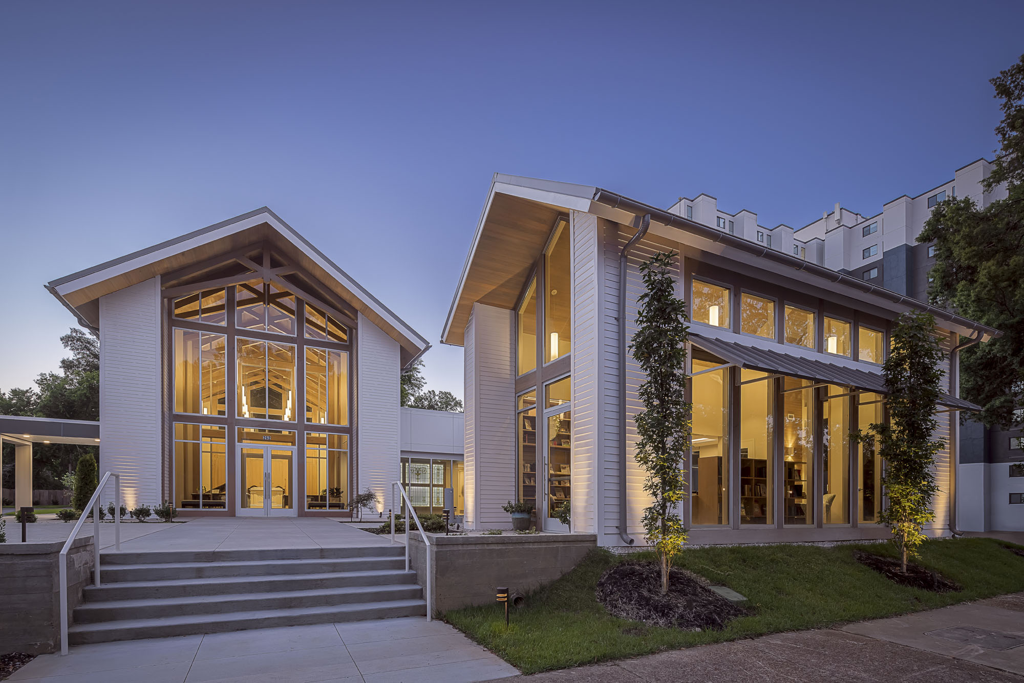 Exterior image of the Third Church of Christ Scientist building, Rachel S. Lester