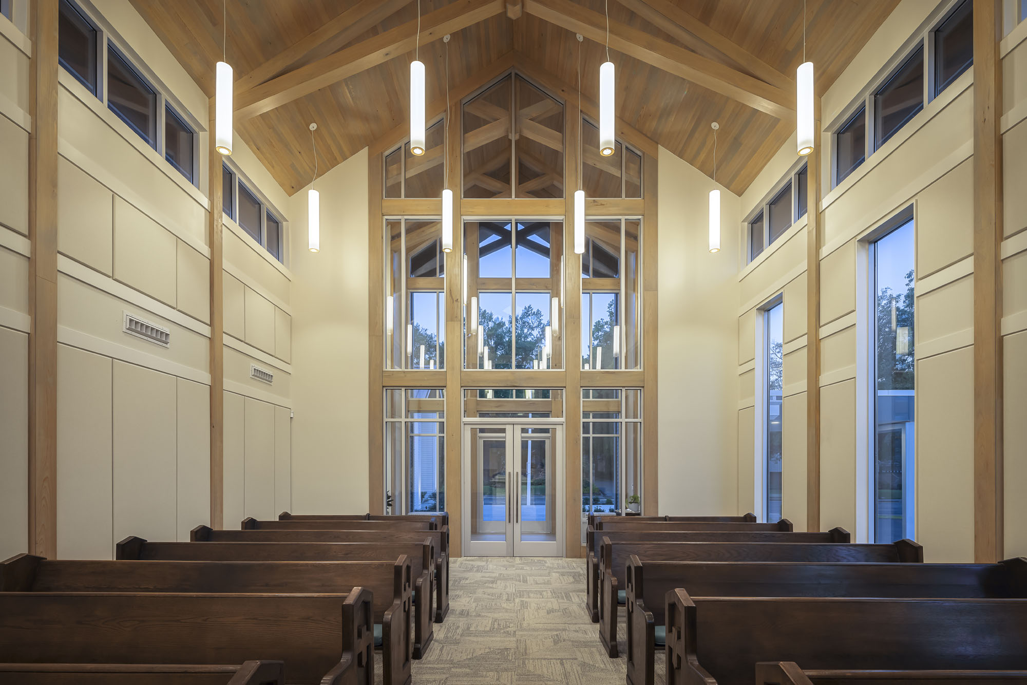 Interior image of the Third Church of Christ Scientist building, Rachel S. Lester