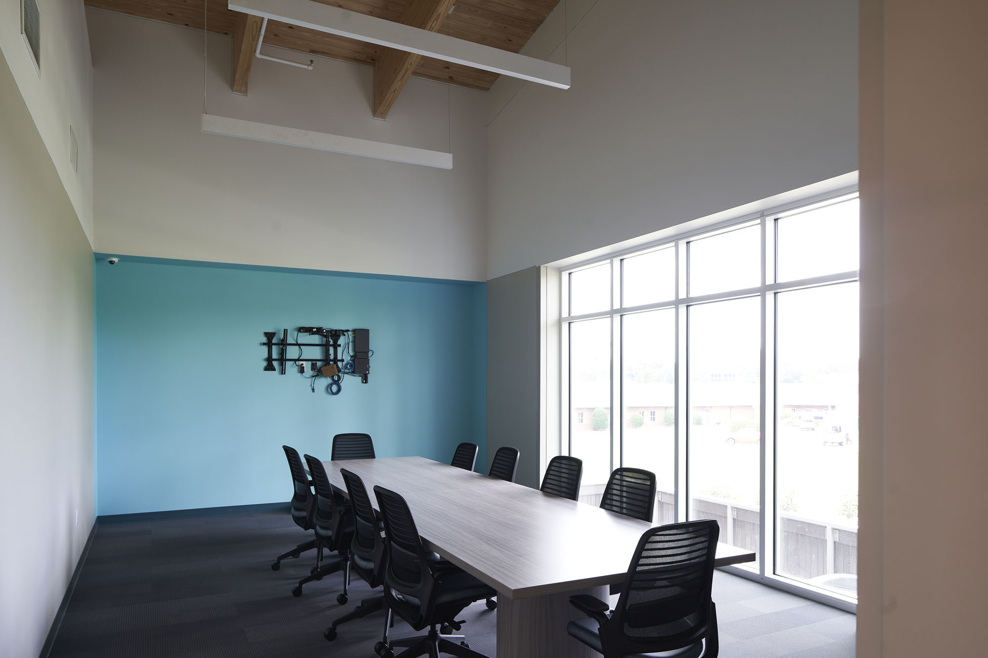 Interior profile of the Youth Villages building project in Bartlett, Tennessee, Rachel S. Lester