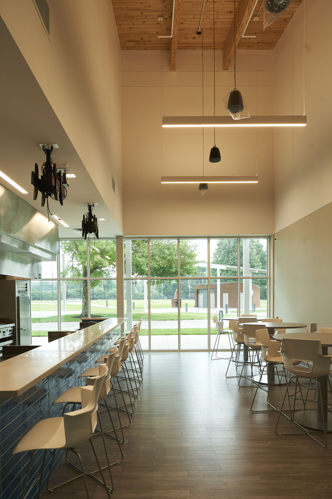 Interior profile of the Youth Villages building project in Bartlett, Tennessee, Rachel S. Lester