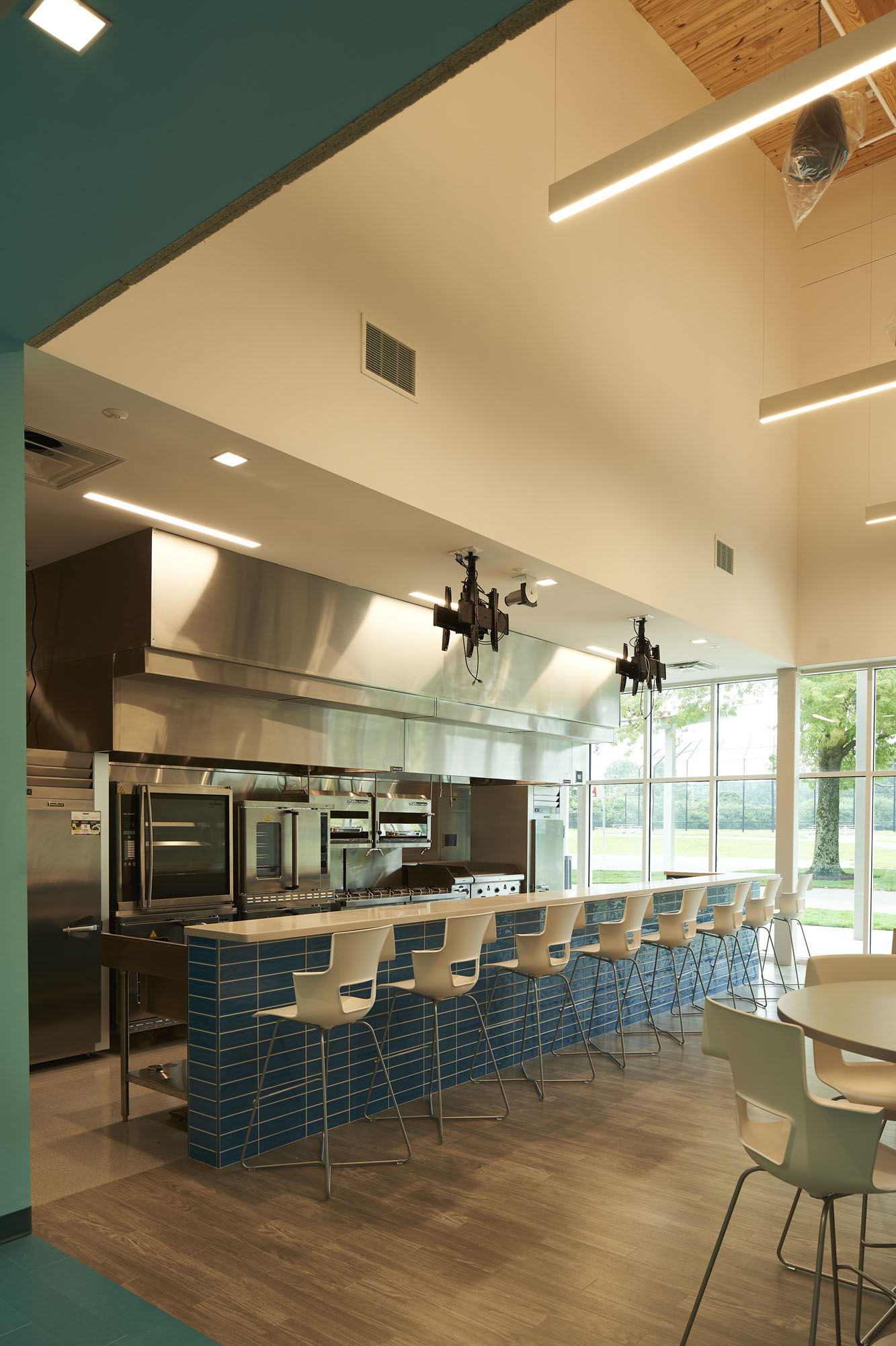 Interior profile of the Youth Villages building project in Bartlett, Tennessee, Rachel S. Lester