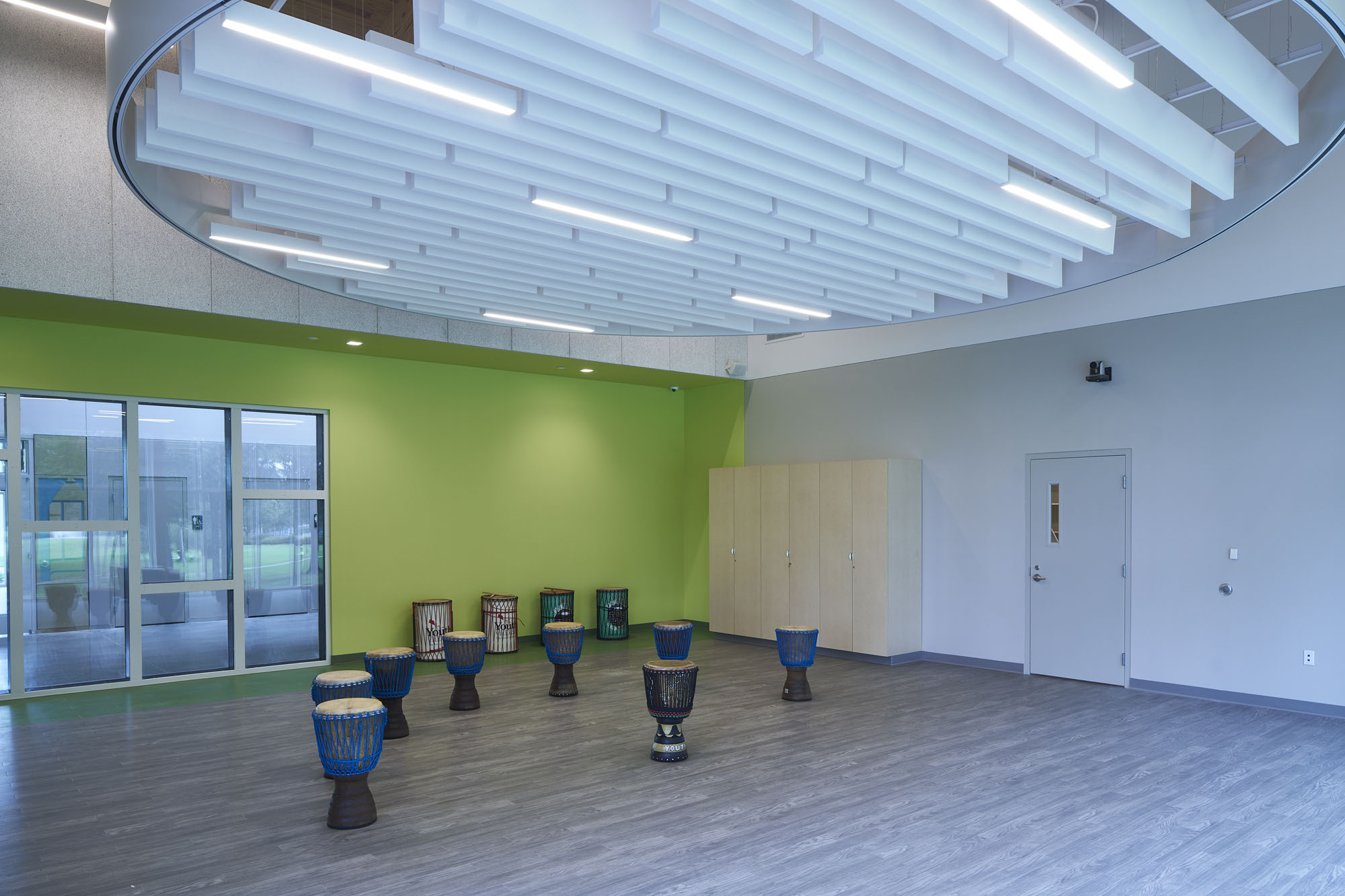 Interior profile of the Youth Villages building project in Bartlett, Tennessee, Rachel S. Lester