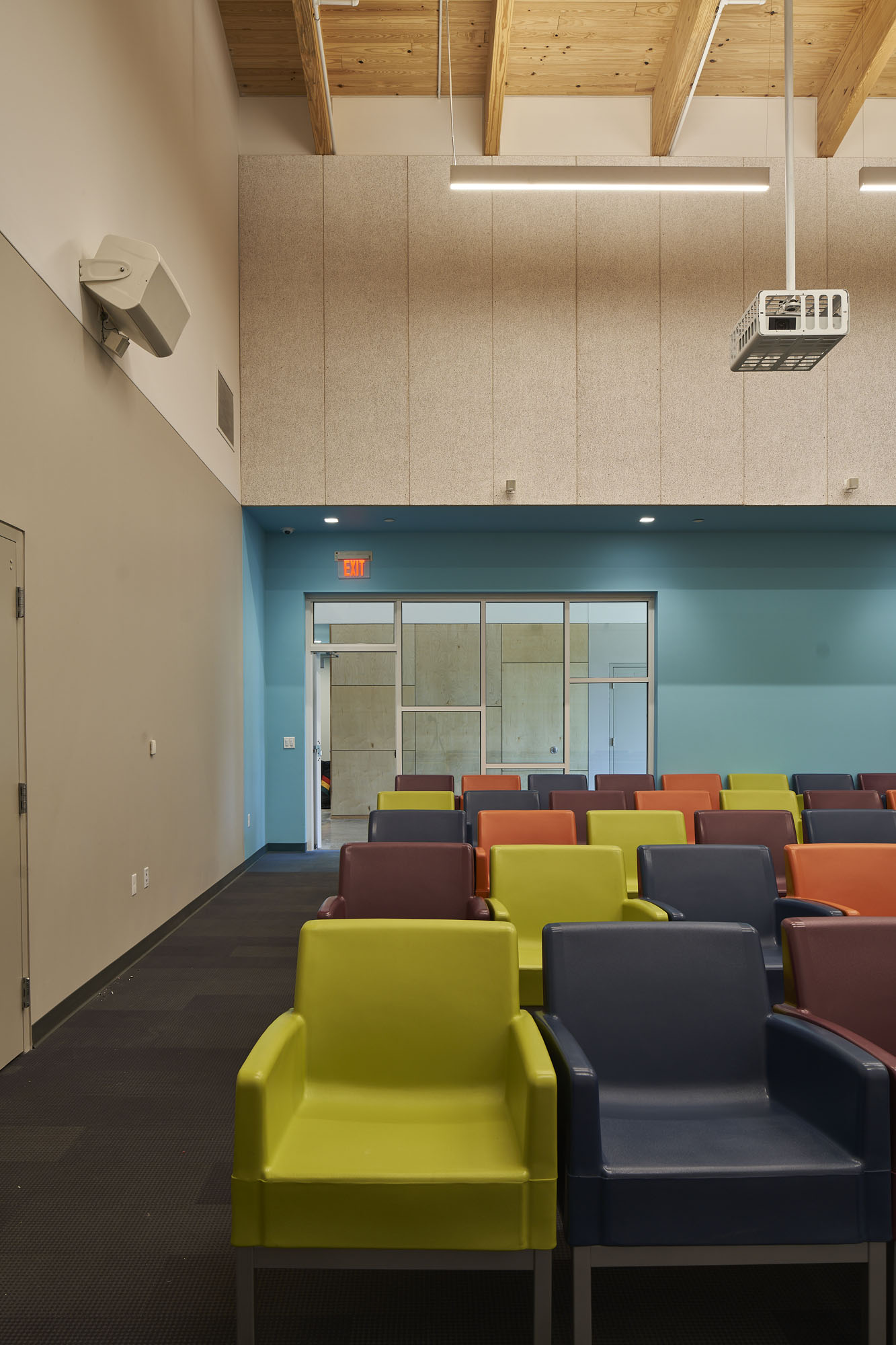 Interior profile of the Youth Villages building project in Bartlett, Tennessee, Rachel S. Lester