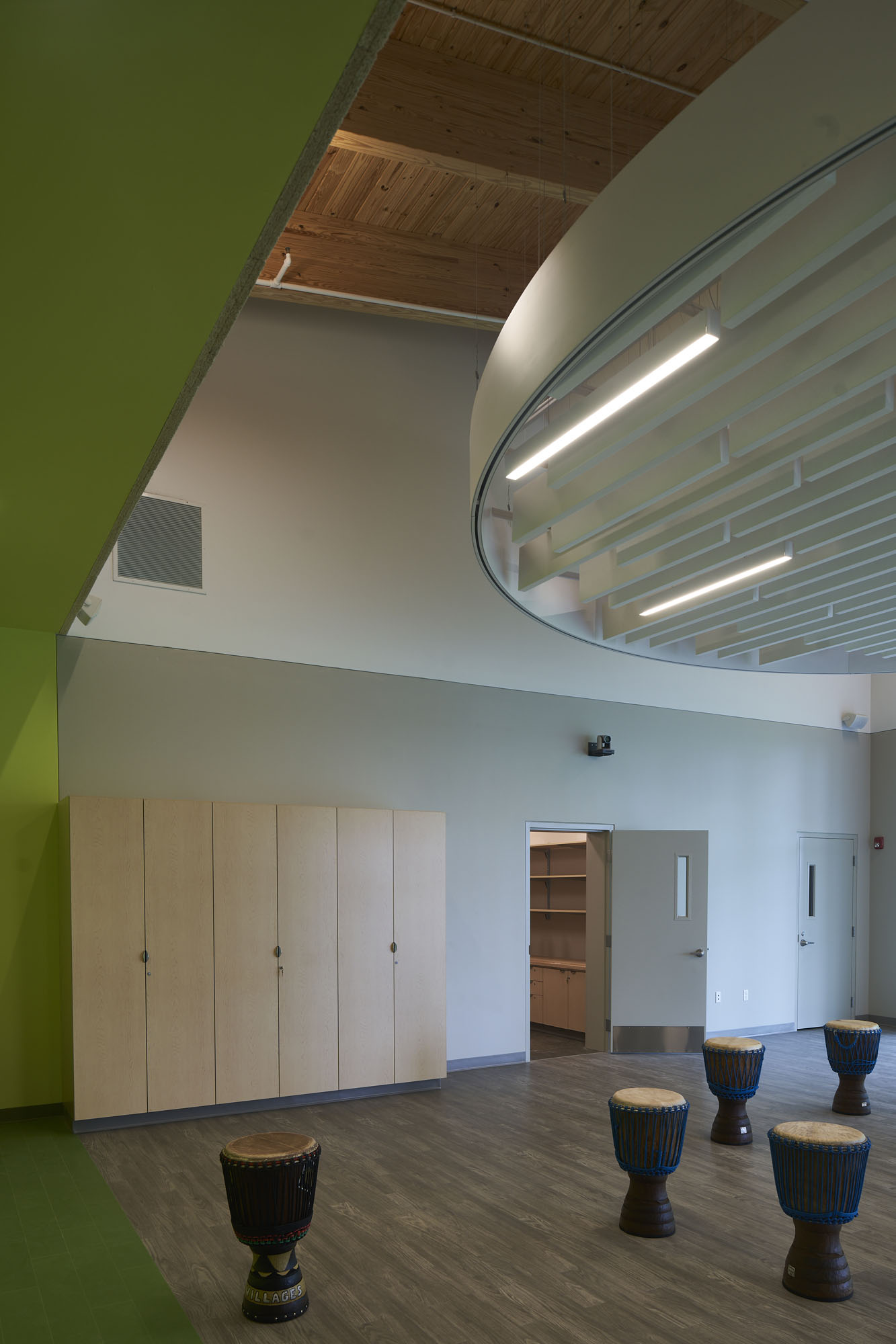 Interior profile of the Youth Villages building project in Bartlett, Tennessee, Rachel S. Lester