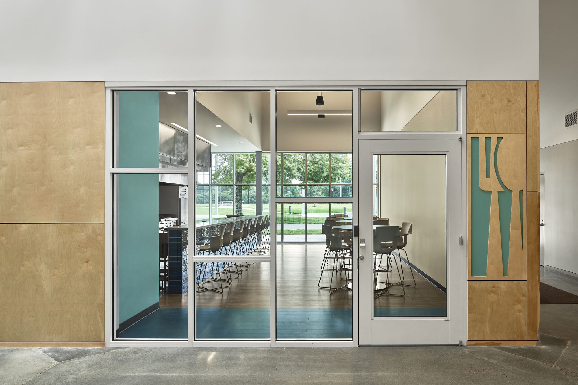 Interior profile of the Youth Villages building project in Bartlett, Tennessee, Rachel S. Lester