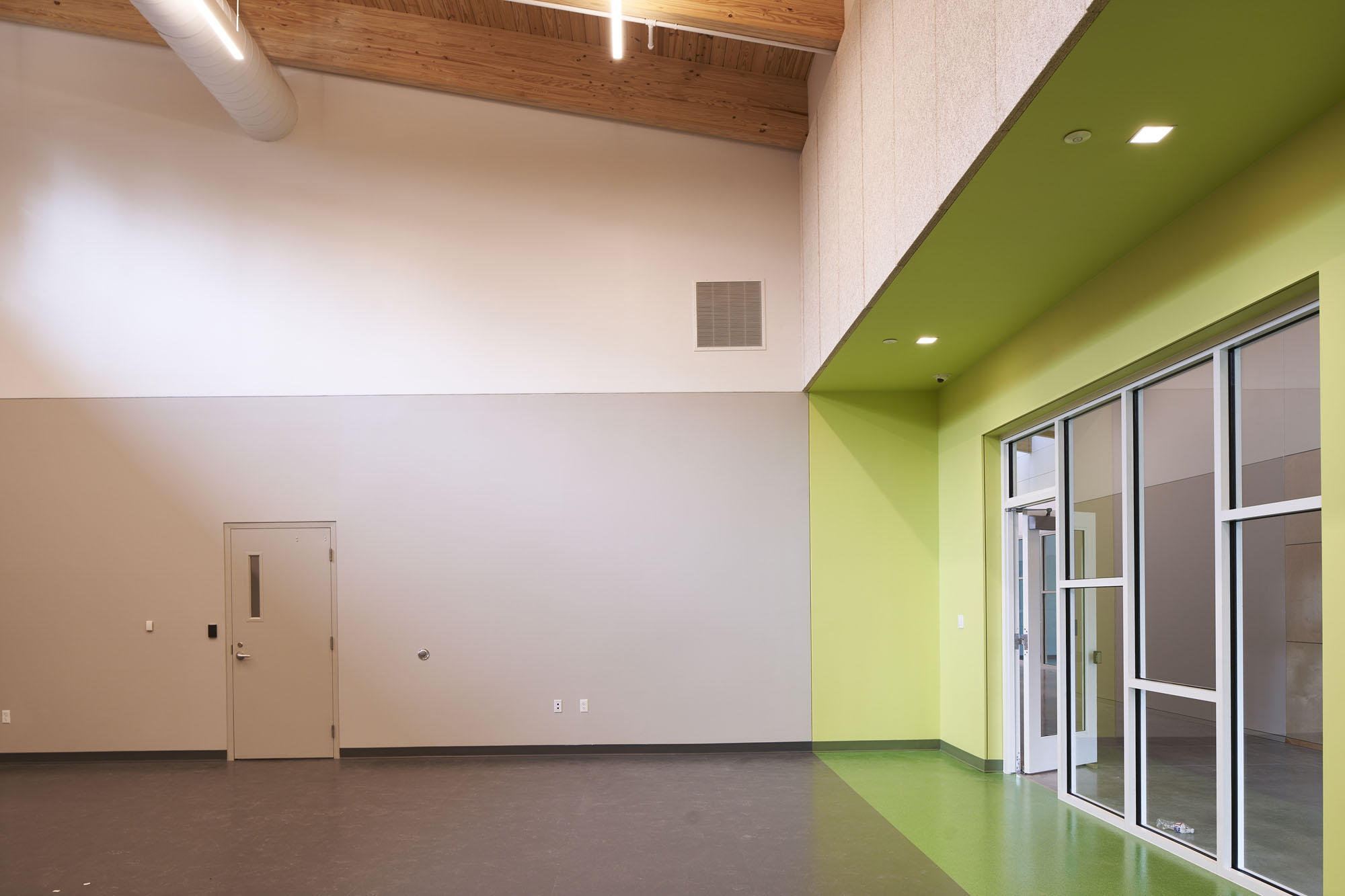 Interior profile of the Youth Villages building project in Bartlett, Tennessee, Rachel S. Lester